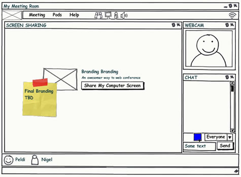 Balsamiq Mockups sample